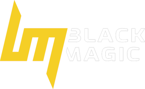 BM Car Detailers Logo Yellow White